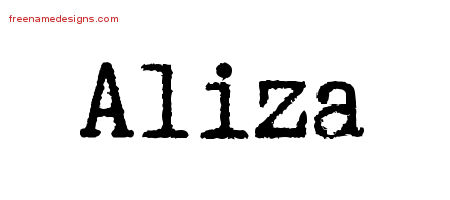 aliza Archives - Free Name Designs