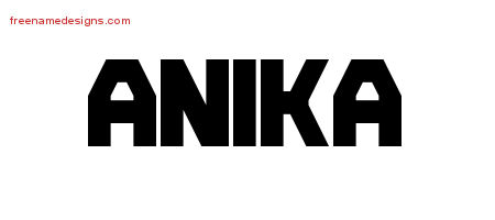 anika Archives - Free Name Designs