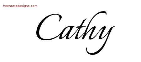cathy Archives - Free Name Designs