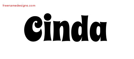 Groovy Name Tattoo Designs Cinda Free Lettering Groovy Name Tattoo Designs Cinda Free Lettering