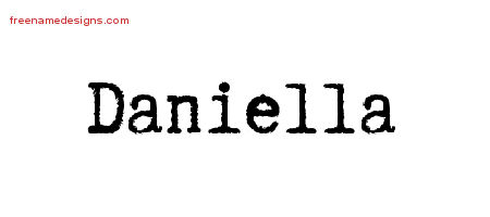 daniella Archives - Free Name Designs