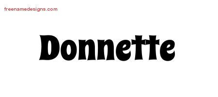 Groovy Name Tattoo Designs Donnette Free Lettering Groovy Name Tattoo Designs Donnette Free Lettering
