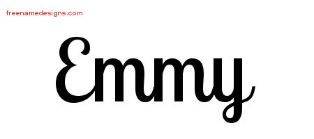 Handwritten Name Tattoo Designs Emmy Free Download