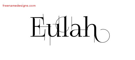 Decorated Name Tattoo Designs Eulah Free