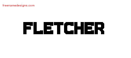 Titling Name Tattoo Designs Fletcher Free Download