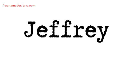 Typewriter Name Tattoo Designs Jeffrey Free Download Typewriter Name Tattoo Designs Jeffrey Free Download