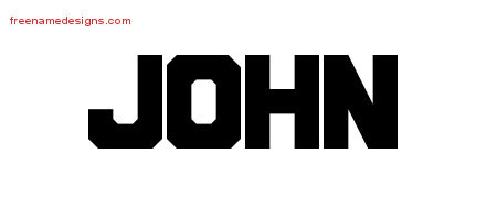 Titling Name Tattoo Designs John Free Printout Titling Name Tattoo Designs John Free Printout