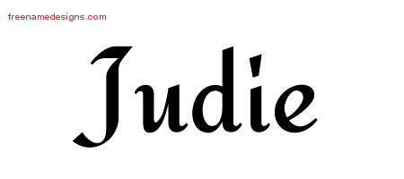 Calligraphic Stylish Name Tattoo Designs Judie Download Free Calligraphic Stylish Name Tattoo Designs Judie Download Free