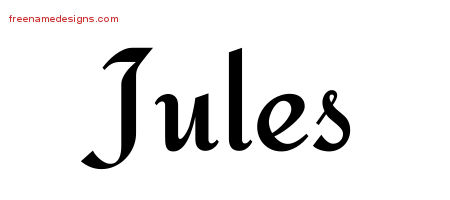 jules Archives - Free Name Designs