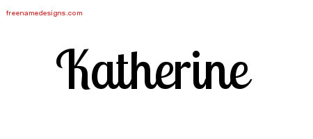 katherine Archives - Free Name Designs