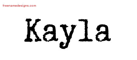 kayla Archives - Free Name Designs