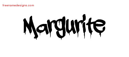 Graffiti Name Tattoo Designs Margurite Free Lettering