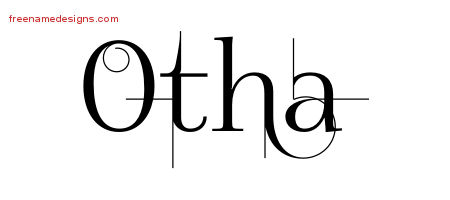 Decorated Name Tattoo Designs Otha Free