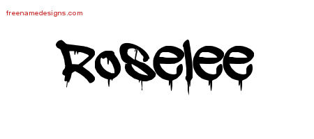 Graffiti Name Tattoo Designs Roselee Free Lettering