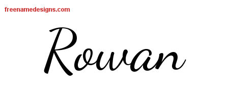 rowan Archives - Free Name Designs