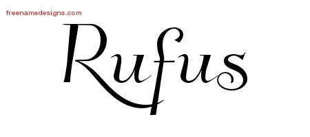 rufus Archives - Free Name Designs
