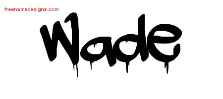 Graffiti Name Tattoo Designs Wade Free
