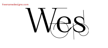wes Archives - Free Name Designs