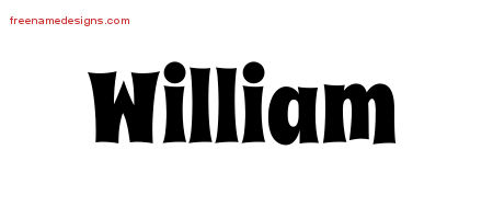 Groovy Name Tattoo Designs William Free Groovy Name Tattoo Designs William Free