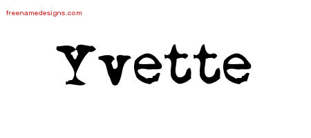 yvette Archives - Free Name Designs