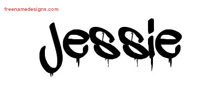 Jessie Graffiti Name Tattoo Designs