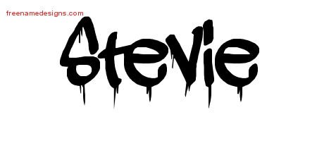 Stevie Graffiti Name Tattoo Designs