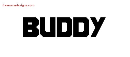 Buddy Titling Name Tattoo Designs