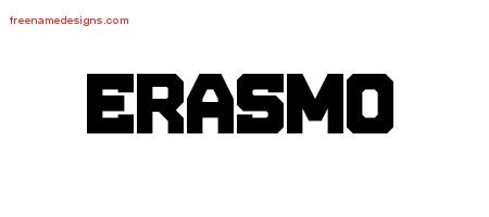 Erasmo Titling Name Tattoo Designs