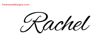 Cursive Name Tattoo Designs Rachel Download Free - Free Name Designs
