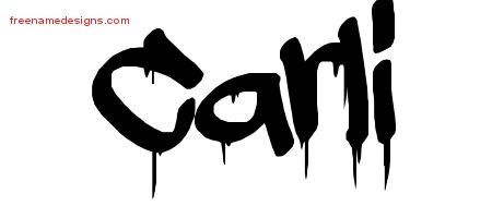 Carli Graffiti Name Tattoo Designs
