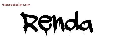 Renda Graffiti Name Tattoo Designs