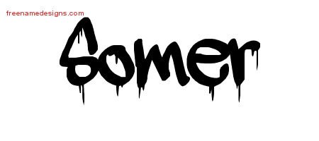 Somer Graffiti Name Tattoo Designs