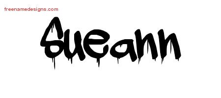 Sueann Graffiti Name Tattoo Designs