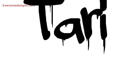 Tari Graffiti Name Tattoo Designs