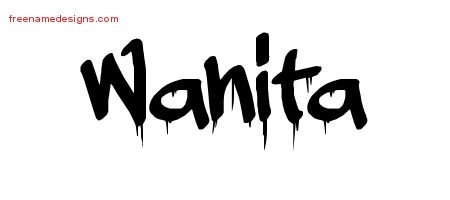 Wanita Graffiti Name Tattoo Designs