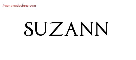 Suzann Regal Victorian Name Tattoo Designs