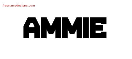 Ammie Titling Name Tattoo Designs