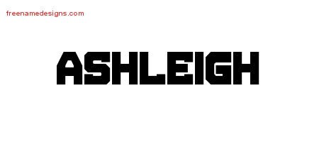 Ashleigh Titling Name Tattoo Designs
