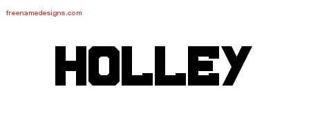 Holley Titling Name Tattoo Designs