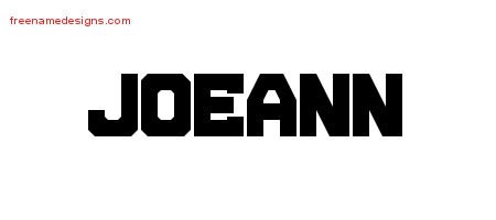 Joeann Titling Name Tattoo Designs