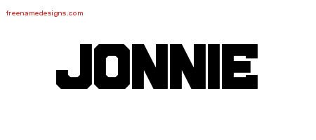 Jonnie Titling Name Tattoo Designs