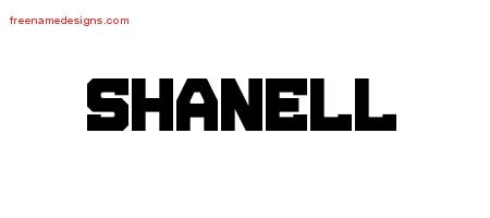 Shanell Titling Name Tattoo Designs