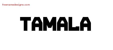 Tamala Titling Name Tattoo Designs