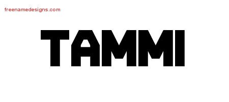 Tammi Titling Name Tattoo Designs