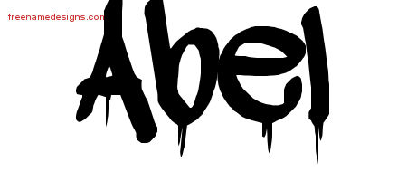 Graffiti Name Tattoo Designs Abel Free