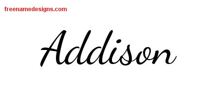 addison Archives - Free Name Designs