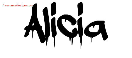 alicia Archives - Free Name Designs