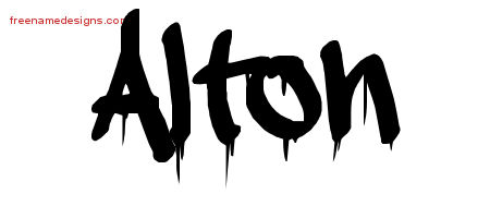 Graffiti Name Tattoo Designs Alton Free