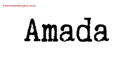 Typewriter Name Tattoo Designs Amada Free Download