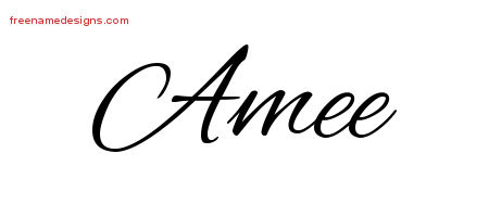 Cursive Name Tattoo Designs Amee Download Free